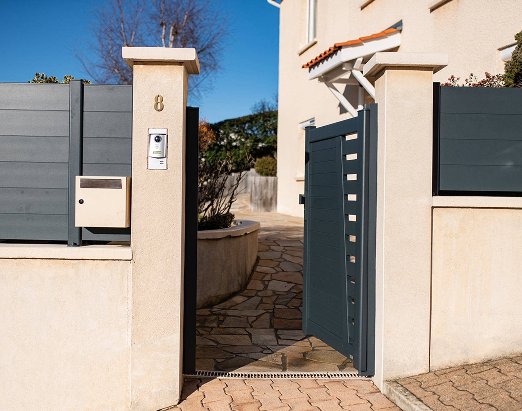 Portillon aluminium Kestenn par kostum